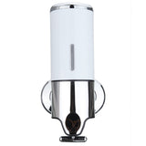 500ml Wall Mounted Bathroom Hung Shampoo Soap Dispenser Liquid Pump Bottle