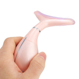 3 Colors RF Neck Skin Rejuvenation Machine Tightening LED Photon Massage Beauty Tweezers