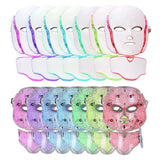 7 Color LED Photon Skin Rejuvenation Facial Neck Mask Beauty Therapy Machine Firming Tightening
