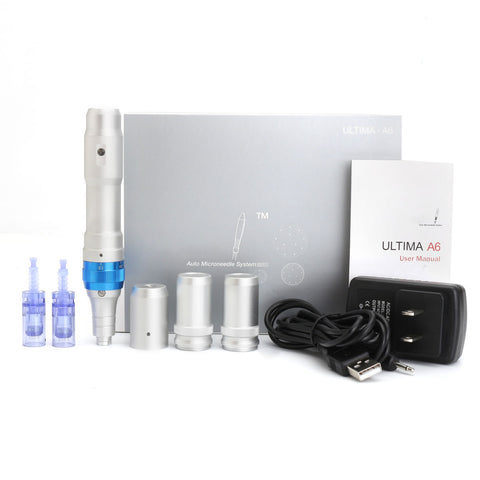 A6-C Electric Pen Auto Micro Needle Anti-Aging Skin Face Care Beauty Machine