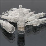 Disposable Anti-aging Derma Skin Roller Needling Silver Golden Silicon Wafer Cartridge Tips Skin Care