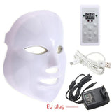 Photon LED Skin Rejuvenation Therapy Face Facial Mask 3 Colors Light Wrinkle Removal Anti Aging