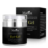 Mabox Eye Gel Cream Anti-Wrinkles Remove Dark Circle Hyaluronic Acid Firming Lightening 50ml