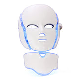 7 Color LED Photon Skin Rejuvenation Facial Neck Mask Beauty Therapy Machine Firming Tightening