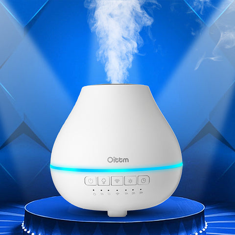 Oittm Smart WiFi Ultrasonic Essential Oil Diffuser Humidifier Aromatherapy Docking Amazon Alexa & Google Home