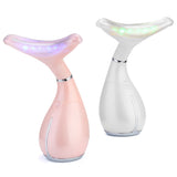 3 Colors RF Neck Skin Rejuvenation Machine Tightening LED Photon Massage Beauty Tweezers