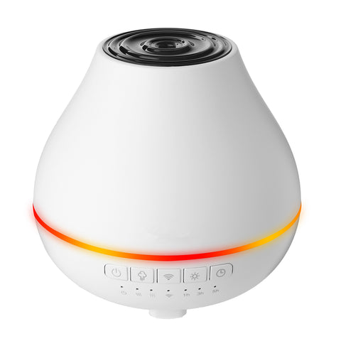 Oittm Smart WiFi Ultrasonic Essential Oil Diffuser Humidifier Aromatherapy Docking Amazon Alexa & Google Home