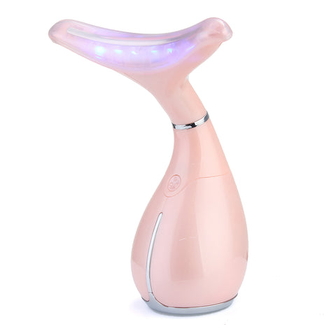 3 Colors RF Neck Skin Rejuvenation Machine Tightening LED Photon Massage Beauty Tweezers