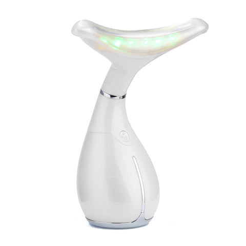 3 Colors RF Neck Skin Rejuvenation Machine Tightening LED Photon Massage Beauty Tweezers
