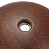 USB Wooden Ultrasonic Aroma Humidifier Air Essential Oil Diffuser with Color Changing LED Lamp