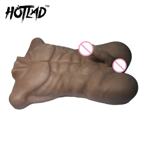 Black Male Love Doll with Penis Back Entry Silicone Full Size Sex Dolls with Adjustable Dildo For Women ,Sex Product For Gay