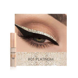 Liquid Eyeliner Glitter Eye Pencil Shimmer Diamond Pigment Liquid Eyeliners Makeup Waterproof Eye Liner Pencil Pen