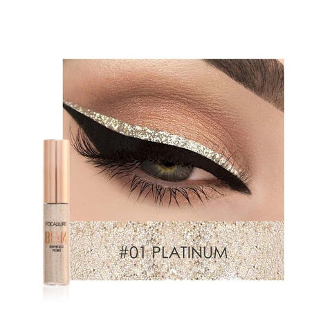 Liquid Eyeliner Glitter Eye Pencil Shimmer Diamond Pigment Liquid Eyeliners Makeup Waterproof Eye Liner Pencil Pen