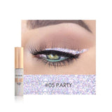 Liquid Eyeliner Glitter Eye Pencil Shimmer Diamond Pigment Liquid Eyeliners Makeup Waterproof Eye Liner Pencil Pen